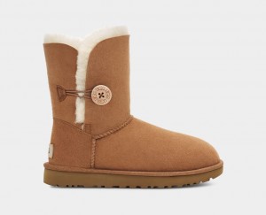 Ugg Bailey Button II Ženske Cizme Smeđe | RZK972604