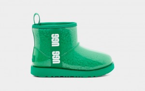 Ugg Classic Clear Mini II Dječje Cizme Tirkizne Zelene | RGH139548