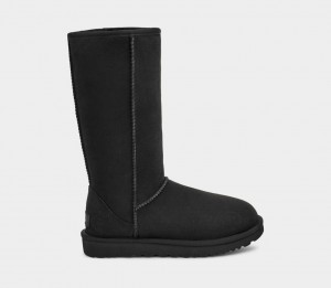 Ugg Classic Tall II Ženske Cizme Crne | QPY075912