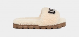 Ugg Cozetta Curly Graficke Ženske Papuče Bež | XYQ386514