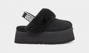 Ugg Funkette Ženske Papuče Crne | RMH415238