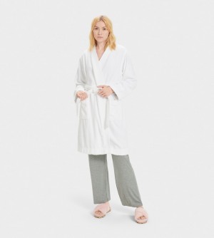 Ugg Lorie Terry Robe Ženske Odjeća Za Spavanje Bijele | IXN561489