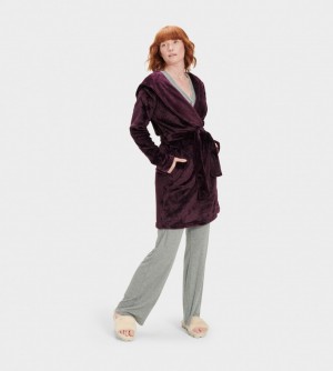 Ugg Miranda Fleece Robe Ženske Odjeća Za Spavanje Bordo | EVA205198