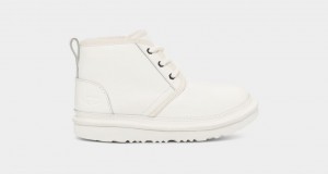 Ugg Neumel II Koža Dječje Cizme Bijele | LAD312496