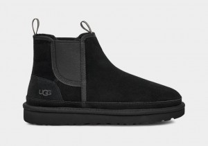 Ugg Neumel Muške Chelsea Čizme Crne | JQD172695