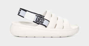 Ugg Sport Yeah Muške Sandale Bijele | OFL576319