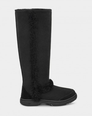 Ugg Sunburst Extra Tall Ženske Cizme Crne | RPD571269