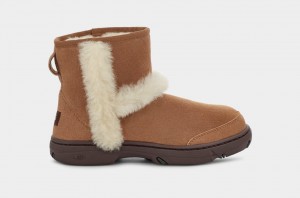 Ugg Sunburst Mini Ženske Cizme Smeđe | XDG894631