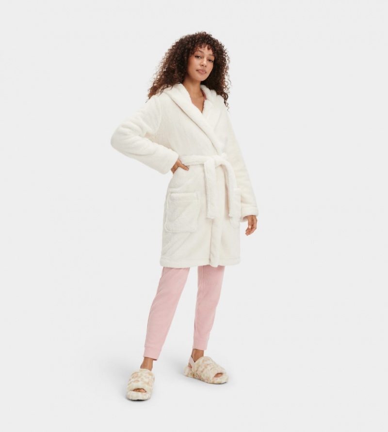 Ugg Aarti Plush Robe Ženske Odjeća Za Spavanje Krem | VKJ173064