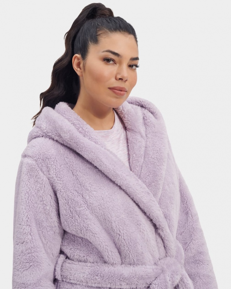 Ugg Aarti Plush Robe Ženske Odjeća Za Spavanje Ljubičaste | KZM498562