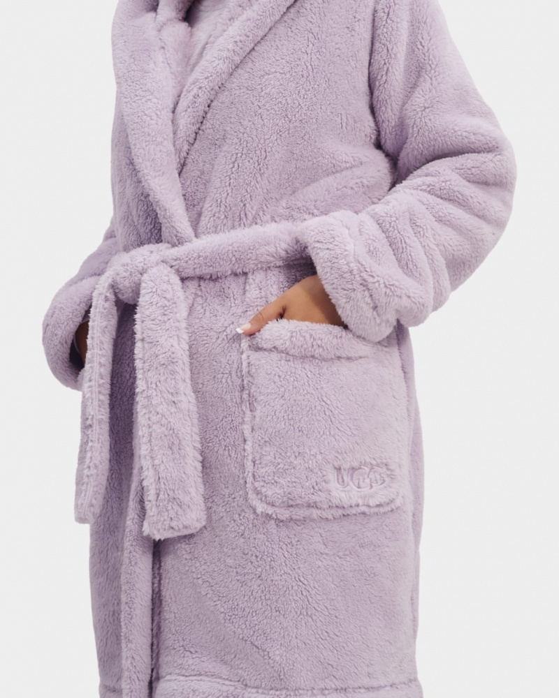 Ugg Aarti Plush Robe Ženske Odjeća Za Spavanje Ljubičaste | KZM498562