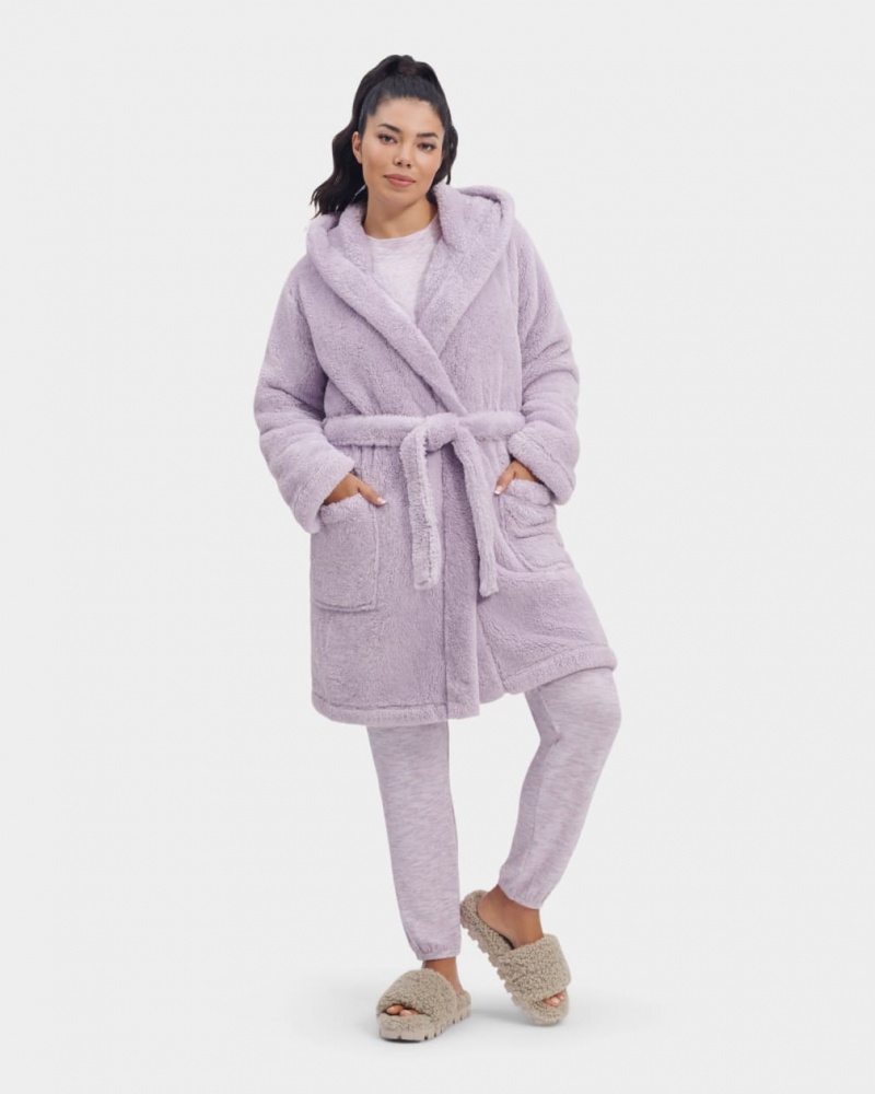 Ugg Aarti Plush Robe Ženske Odjeća Za Spavanje Ljubičaste | KZM498562