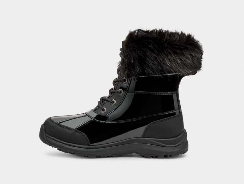 Ugg Adirondack III Patent Ženske Cizme Crne | QRU527630