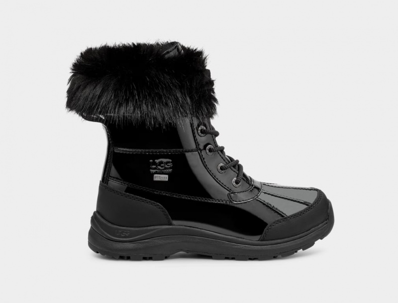 Ugg Adirondack III Patent Ženske Cizme Crne | QRU527630