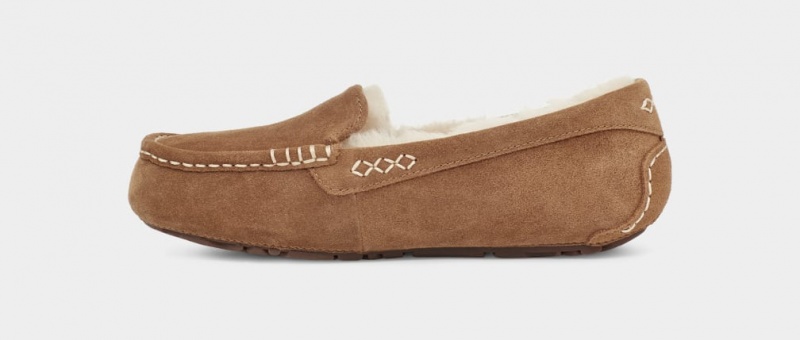 Ugg Ansley Ženske Mokasinke Smeđe | TUE063987