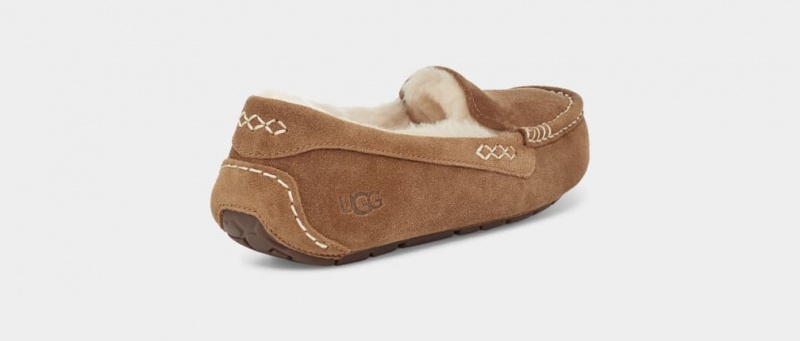 Ugg Ansley Ženske Mokasinke Smeđe | TUE063987