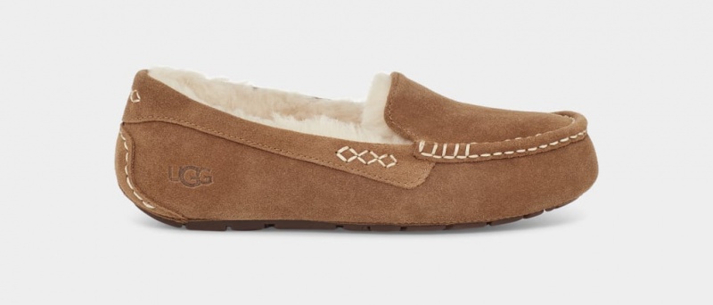 Ugg Ansley Ženske Mokasinke Smeđe | TUE063987