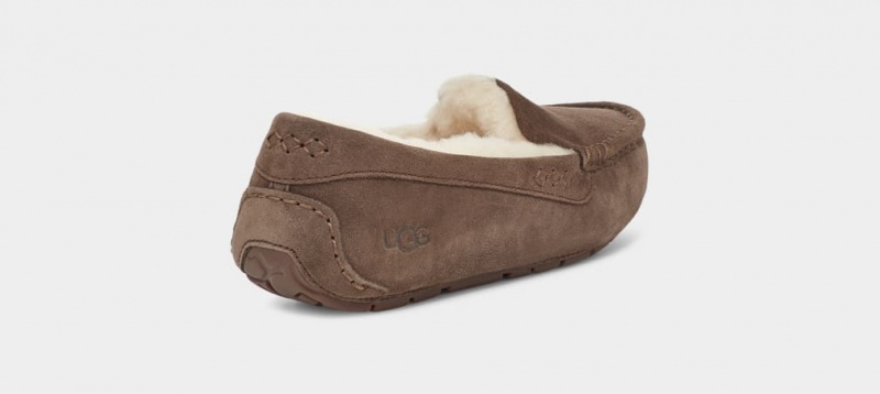 Ugg Ansley Ženske Mokasinke Čokoladne | IXM314689