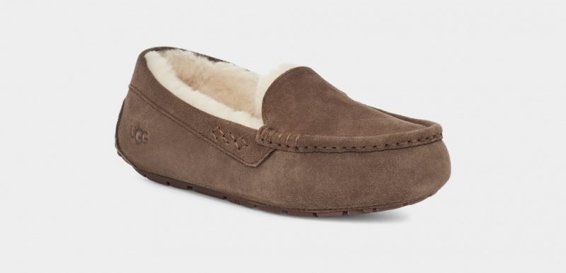 Ugg Ansley Ženske Mokasinke Čokoladne | IXM314689