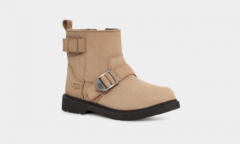 Ugg Ashton Weather Dječje Cizme Smeđe | HLO079356