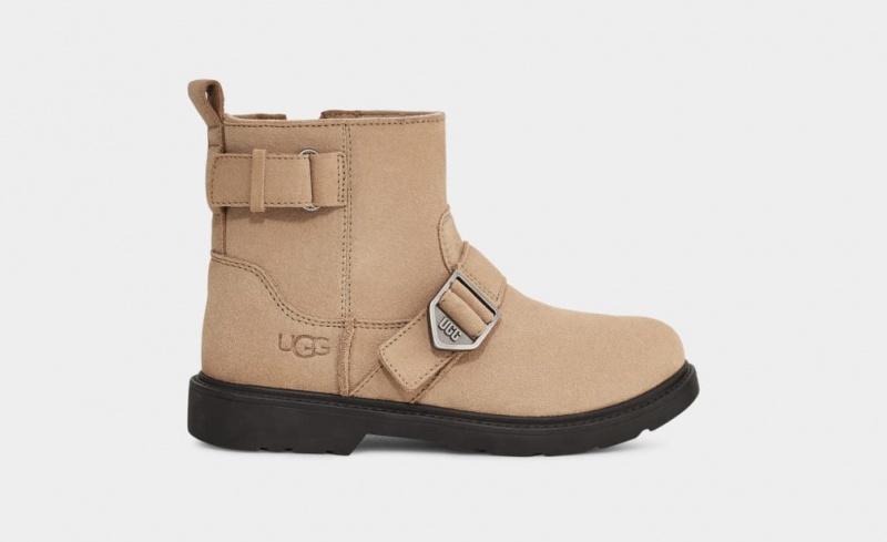 Ugg Ashton Weather Dječje Cizme Smeđe | HLO079356