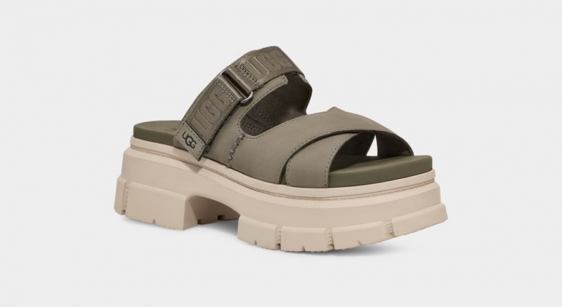 Ugg Ashton Ženske Natikače Zelene | EZC936017