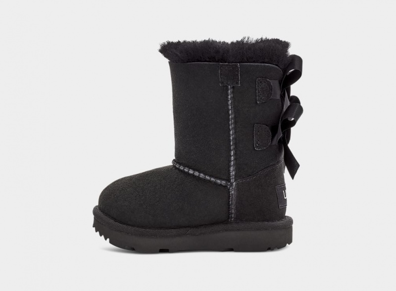 Ugg Bailey Bow II Dječje Cizme Crne | VSR654923