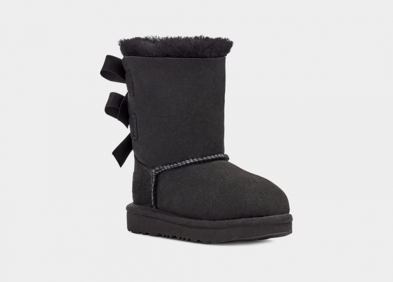 Ugg Bailey Bow II Dječje Cizme Crne | VSR654923