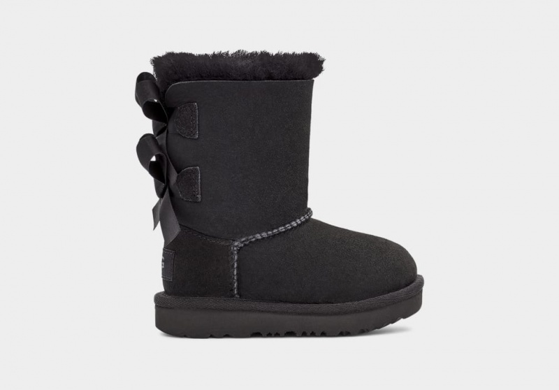 Ugg Bailey Bow II Dječje Cizme Crne | VSR654923