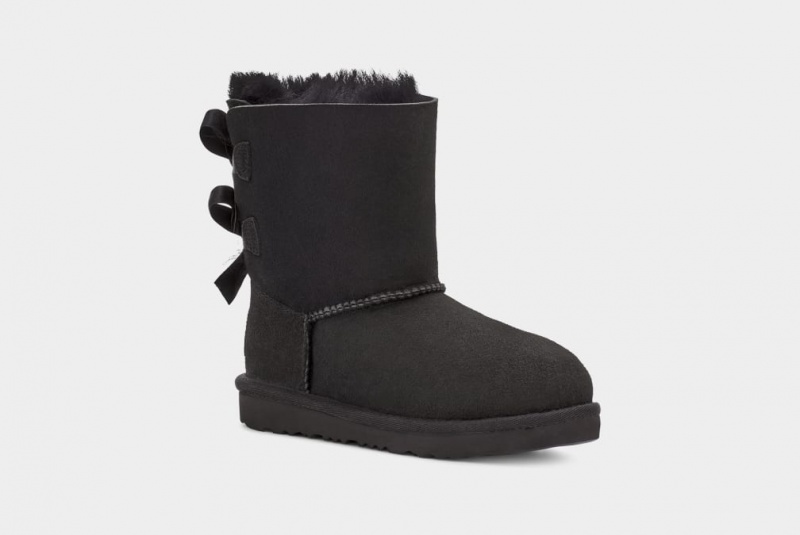 Ugg Bailey Bow II Dječje Cizme Crne | WSB048572