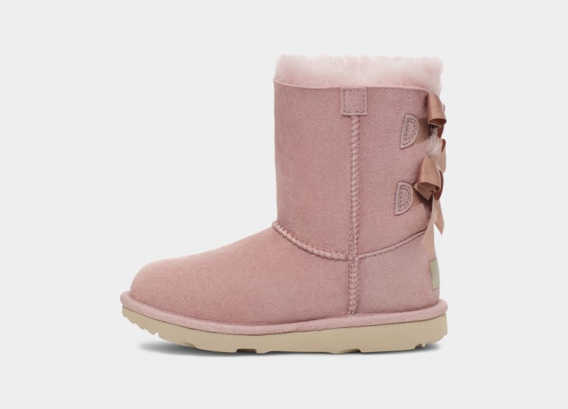 Ugg Bailey Bow II Dječje Cizme Roze Sive | ORV493620