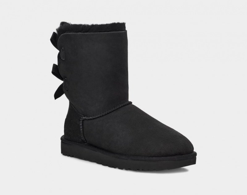 Ugg Bailey Bow II Ženske Cizme Crne | MKO420369