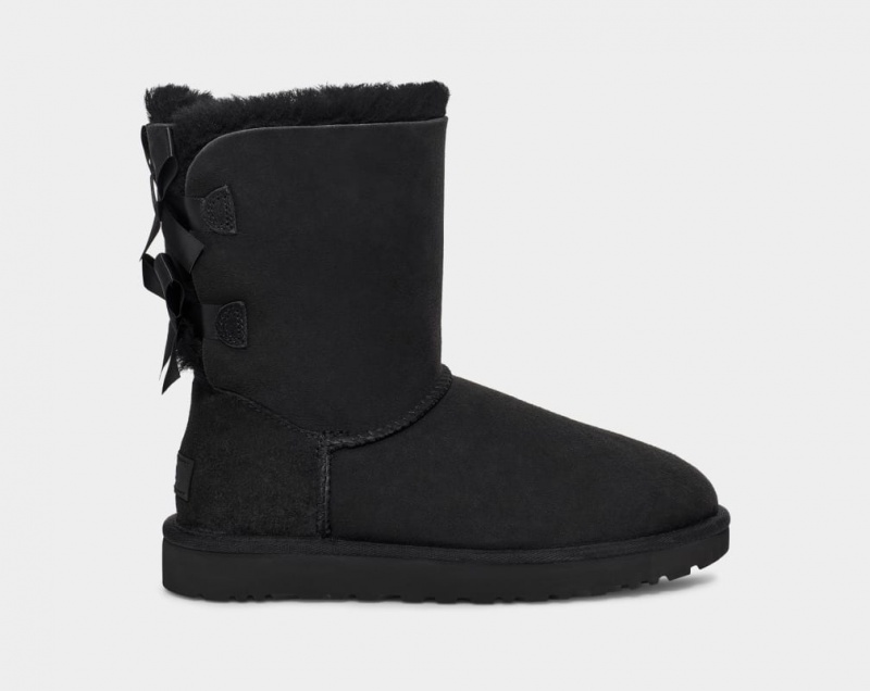 Ugg Bailey Bow II Ženske Cizme Crne | MKO420369