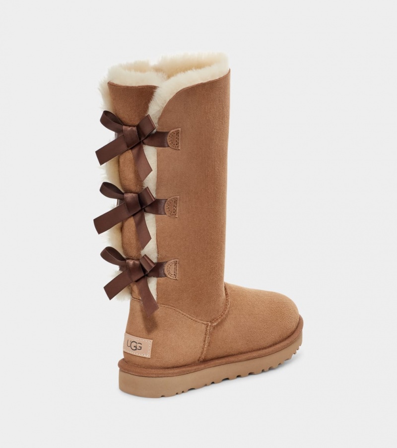 Ugg Bailey Bow Tall II Ženske Cizme Smeđe | VBR409231