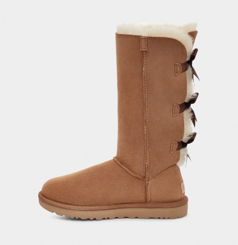 Ugg Bailey Bow Tall II Ženske Cizme Smeđe | VBR409231