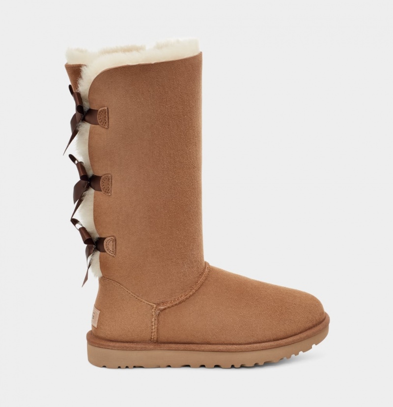 Ugg Bailey Bow Tall II Ženske Cizme Smeđe | VBR409231