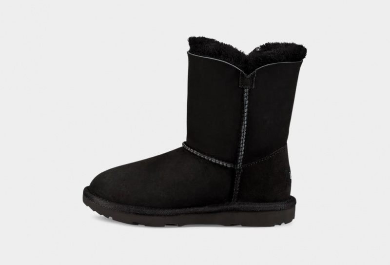 Ugg Bailey Button II Dječje Cizme Crne | AVE389604