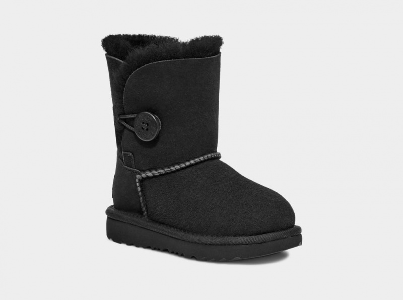 Ugg Bailey Button II Dječje Cizme Crne | SRJ965720