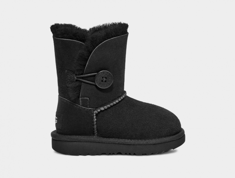 Ugg Bailey Button II Dječje Cizme Crne | SRJ965720