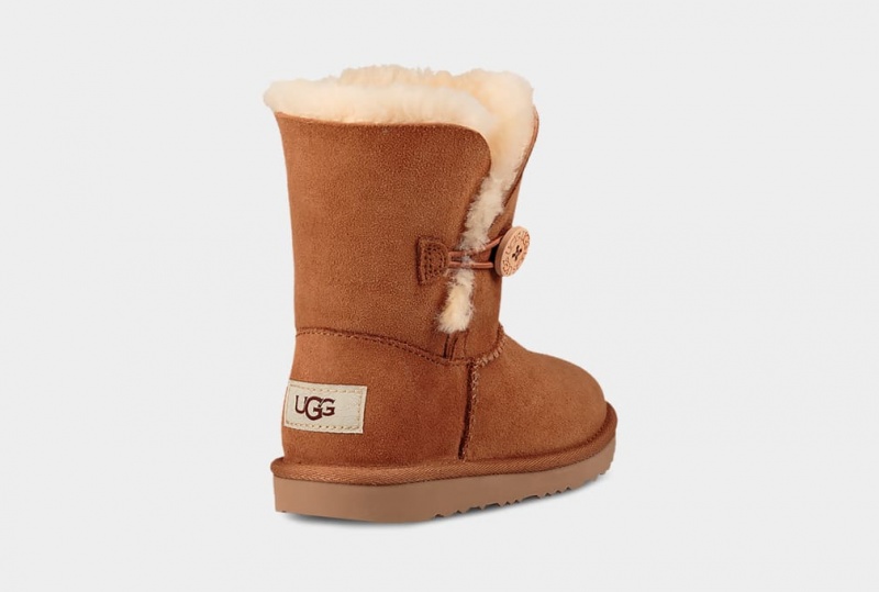 Ugg Bailey Button II Dječje Cizme Smeđe | GMZ093158