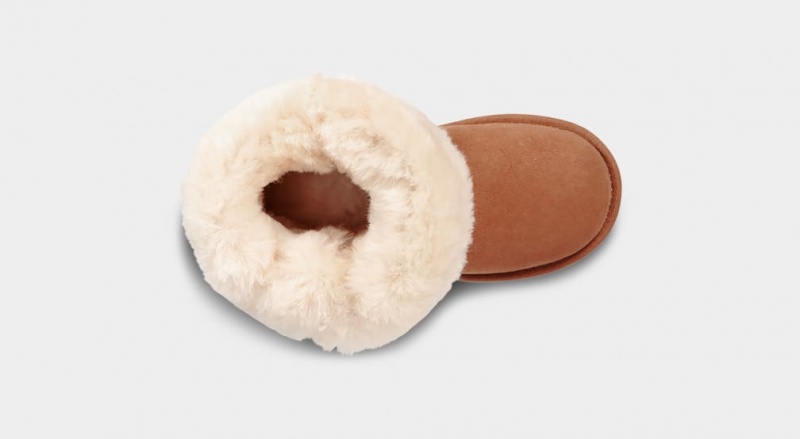 Ugg Bailey Button II Dječje Cizme Smeđe | GMZ093158