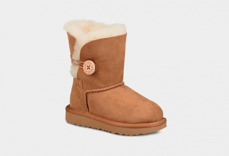 Ugg Bailey Button II Dječje Cizme Smeđe | QCG759861