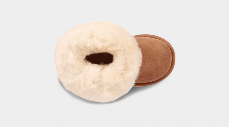 Ugg Bailey Button II Dječje Cizme Smeđe | QCG759861