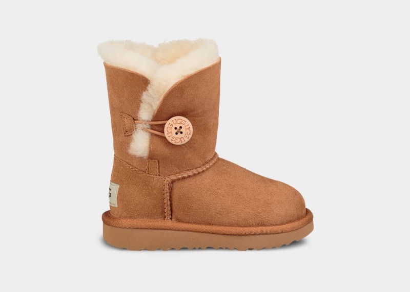 Ugg Bailey Button II Dječje Cizme Smeđe | QCG759861