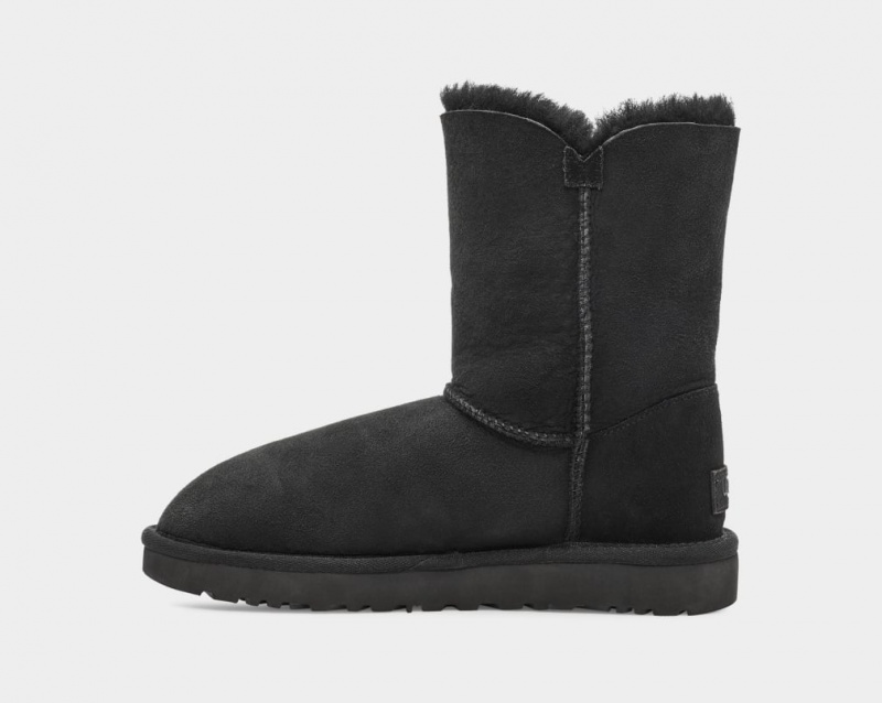 Ugg Bailey Button II Ženske Cizme Crne | WON289451