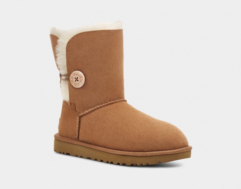 Ugg Bailey Button II Ženske Cizme Smeđe | RZK972604