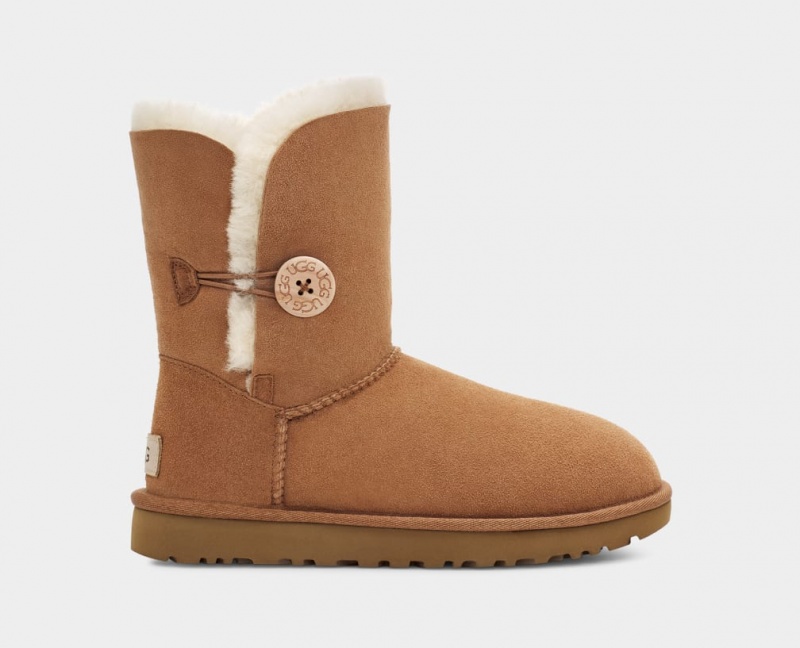 Ugg Bailey Button II Ženske Cizme Smeđe | RZK972604