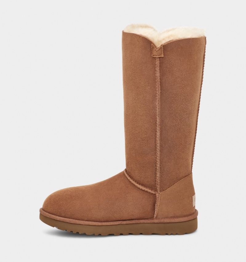 Ugg Bailey Button Triplet II Ženske Cizme Smeđe | THA731296