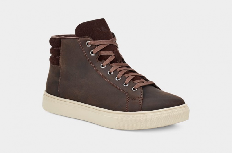 Ugg Baysider High Weather Muške Patike Smeđe | MPL953802