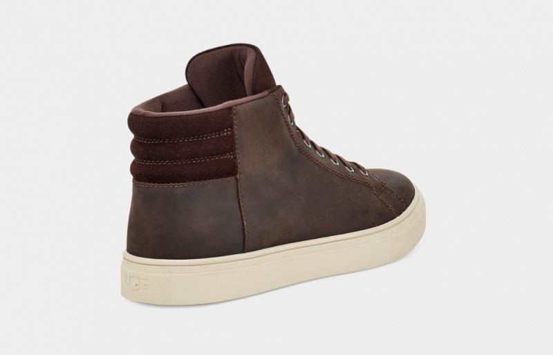 Ugg Baysider High Weather Muške Patike Smeđe | MPL953802